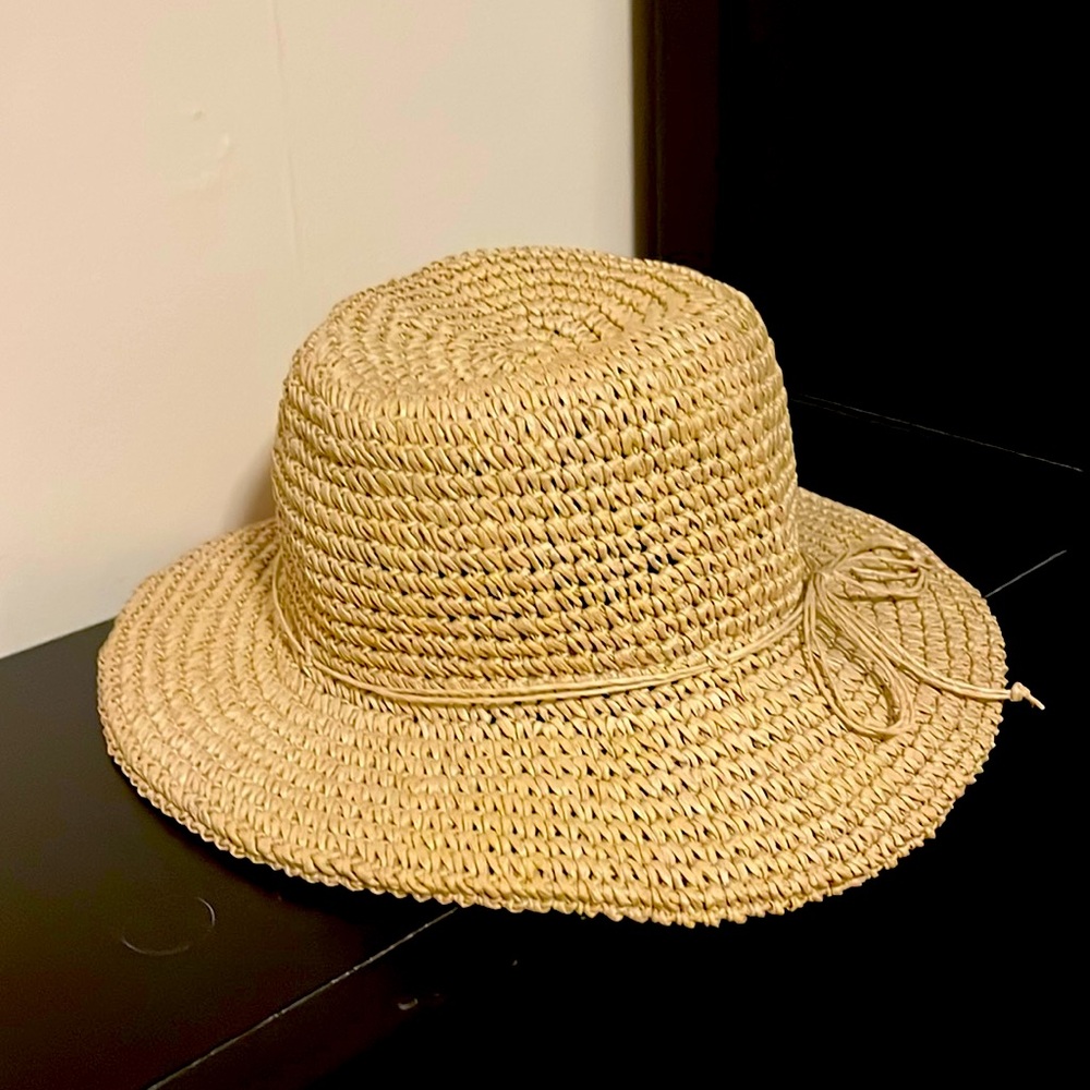 Crocheted Paper Cloche Hat